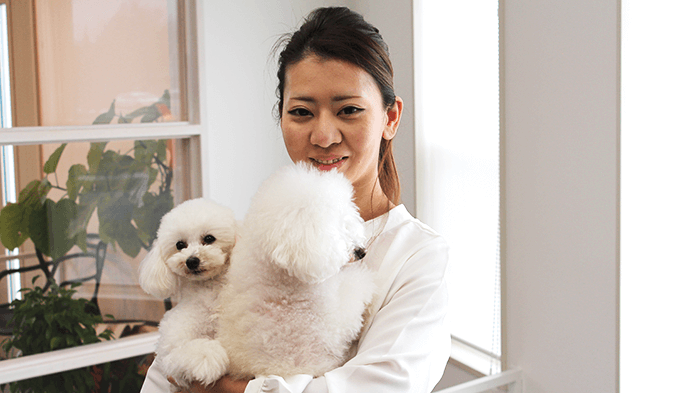 ワンちゃんと飼い主の方が、ともに幸せになれるような未来に