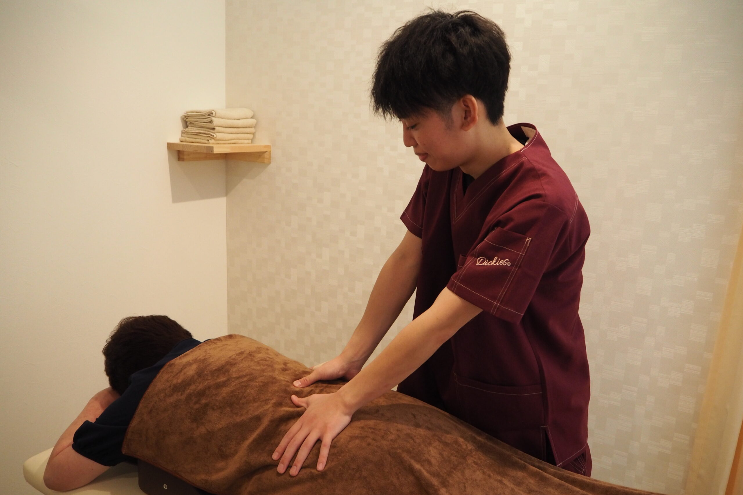 院長の施術風景