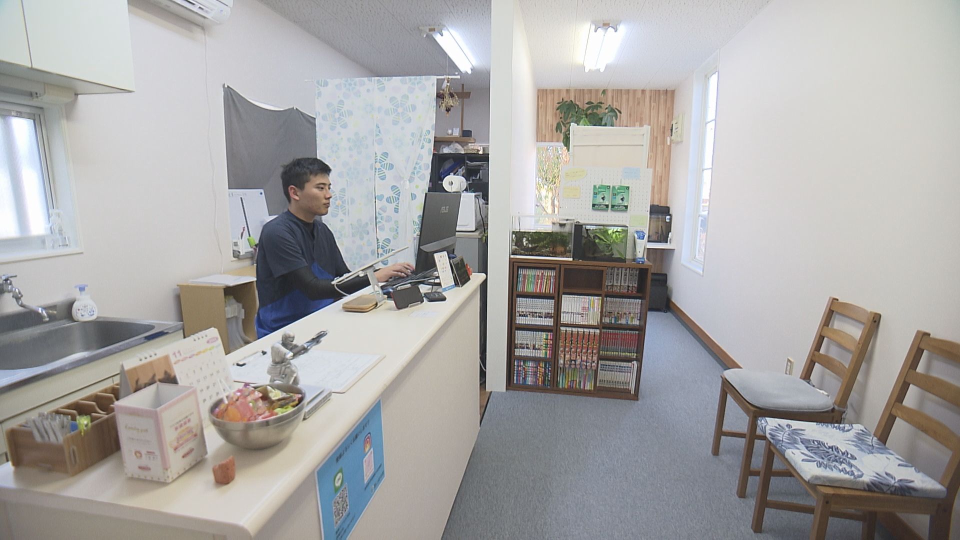 居心地のいい空間づくり　患者さんへの配慮